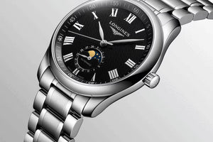 LONGINES Master 浪琴巨擘系列月相機械錶羅馬字面 40mm L29094516