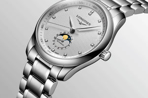 LONGINES Master 浪琴巨擘系列真鑽月相機械錶 40mm L29094776