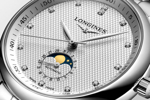 LONGINES Master 浪琴巨擘系列真鑽月相機械錶 40mm L29094776