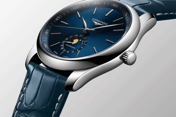 LONGINES Master 浪琴巨擘系列月相機械錶 藍面 40mm L29094920