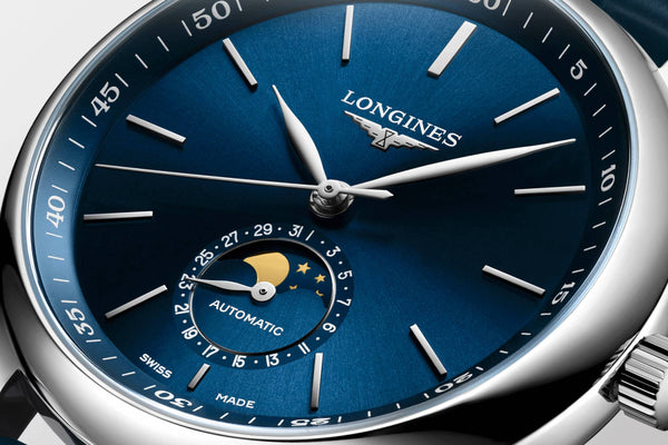 LONGINES Master 浪琴巨擘系列月相機械錶 藍面 40mm L29094920