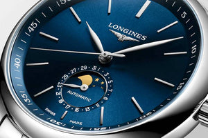 LONGINES Master 浪琴巨擘系列月相機械錶 藍面 40mm L29094926