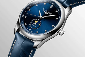 LONGINES Master 浪琴巨擘系列真鑽月相機械錶 40mm L29094970