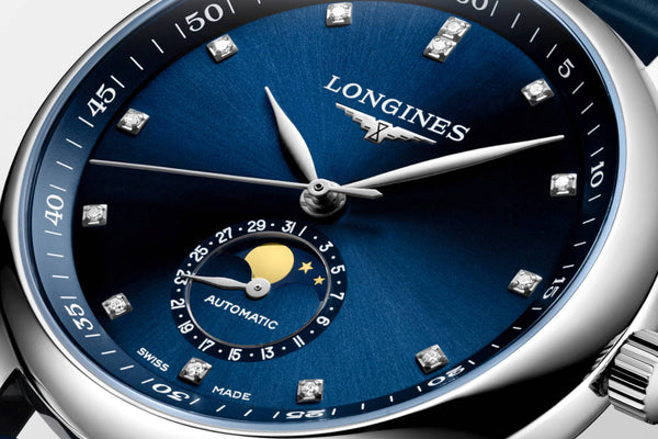 LONGINES Master 浪琴巨擘系列真鑽月相機械錶 40mm L29094970