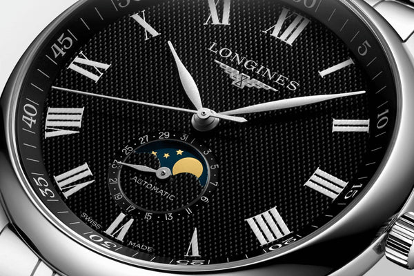 LONGINES Master 浪琴巨擘系列月相機械錶羅馬字面 42mm L29194516