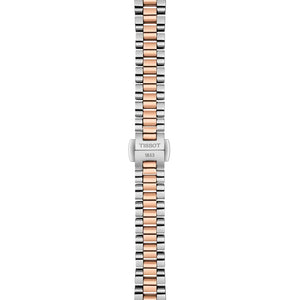 TISSOT 天梭 Desir 系時尚玫瑰金PVD雙色珍珠母貝機械女士腕錶 28mm T152.207.22.111.00 T1522072211100