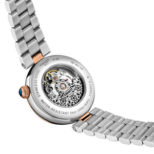 TISSOT 天梭 Desir 系時尚玫瑰金PVD雙色珍珠母貝機械女士腕錶 28mm T152.207.22.111.00 T1522072211100