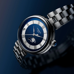 TISSOT 天梭 Desir 系時尚月相石英女士腕錶 28mm T152.223.11.493.00 T1522231149300