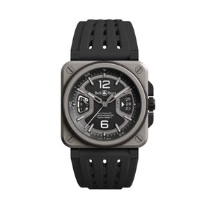 Bell & Ross 柏萊士 BR-X3 Black Titanium 自製機芯鈦金屬機械腕錶 41mm BRX3R-BL-TI/SRB