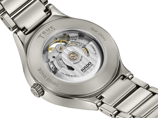 Rado 雷達錶 TRUE 真我系列開芯高科技電漿陶瓷機械鏤空腕錶 40mm R27108112