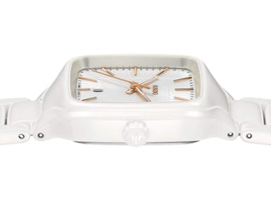 RADO 雷達錶TRUE SQUARE 真我系列方形陶瓷石英腕錶 29.2mm R27072012