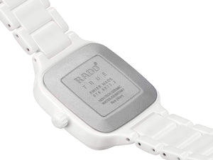 RADO 雷達錶TRUE SQUARE 真我系列方形陶瓷石英腕錶 29.2mm R27072012