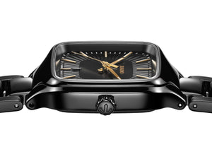 RADO 雷達錶 TRUE SQUARE 真我系列方形陶瓷石英腕錶 29.2mm R27080172