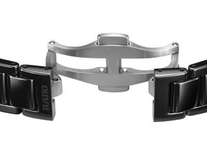 RADO 雷達錶 TRUE SQUARE 真我系列方形陶瓷石英腕錶 29.2mm R27080172