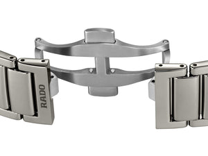 RADO 雷達錶 TRUE Square 真我方形系列開芯電漿高科技陶瓷機械腕錶 R27083712