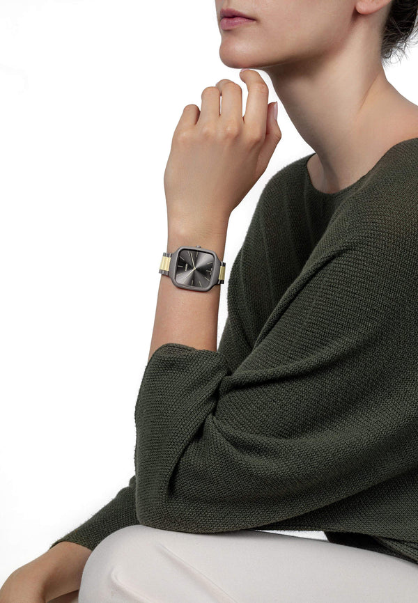 RADO 雷達錶 TRUE Squre 真我方形超薄系列石英幻彩腕錶 R27046172