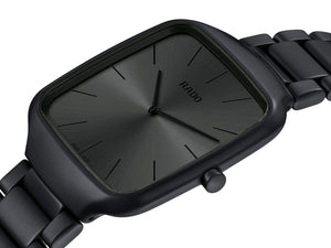 RADO 雷達錶 TRUE Squre 真我方形超薄系列石英幻彩腕錶 R27062152