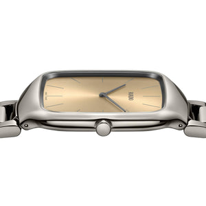 RADO 雷達錶 TRUE Squre Thinline 真我方形系列超薄電漿高科技陶瓷石英腕錶 37mm R27119402