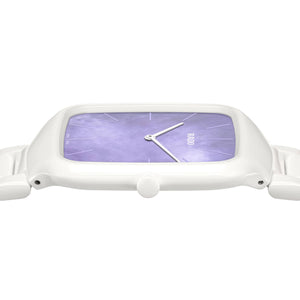 RADO 雷達錶 TRUE Squre Thinline 真我方形系列超薄電漿高科技陶瓷石英腕錶 37mm R27179902