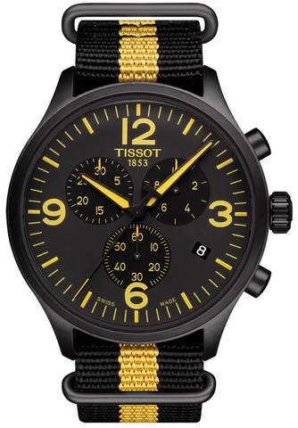 TISSOT 天梭 Chrono XL 韻馳系列環法自行車賽2017特別款石英計時腕錶 45mm T1166173705700