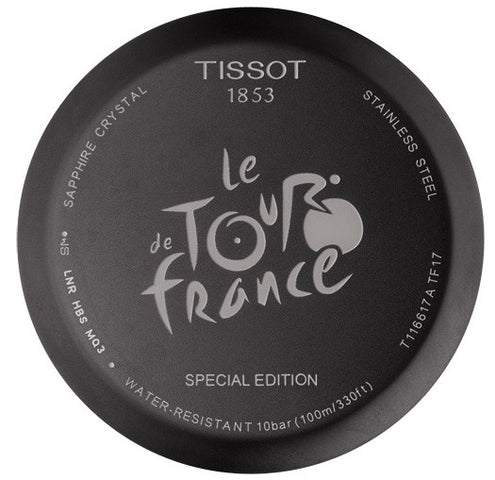TISSOT 天梭 Chrono XL 韻馳系列環法自行車賽2017特別款石英計時腕錶 45mm T1166173705700