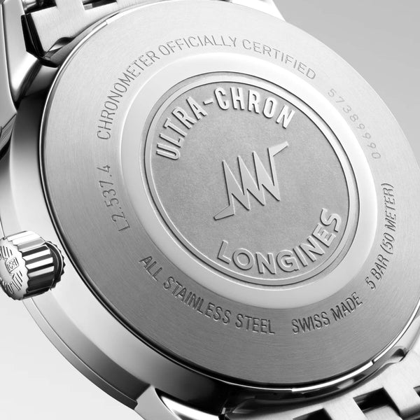 LONGINES 浪琴 ULTRA-CHRON CLASSIC 高振頻經典超級天文台腕錶 37mm L25374726