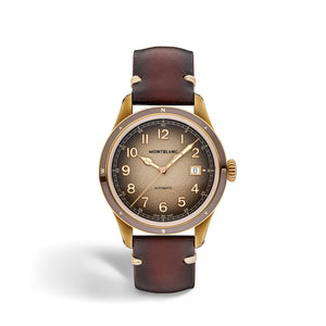 MontBlanc 萬寶龍 1858 系列 0 Oxygen 零氧青銅特別版日期顯示自動機械腕錶 41mm MB134339