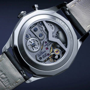 VULCAIN 窩路堅總統系列鬧鈴手上鍊限量版鈦金屬腕錶 39mm 142268G13.BAN249