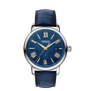 MontBlanc 萬寶龍 Star Legacy 明星傳承系列午夜藍限量版 43mm 130956