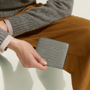 MONTBLANC 萬寶龍 4810 系列皮夾，8 卡式 MB199344