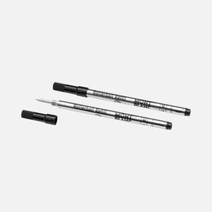 MontBlanc 萬寶龍鋼珠筆筆芯(藍) 尺寸: 細 F尖 /  鋼珠筆筆芯(黑) 尺寸: 中 M尖 一組兩盒共四支入