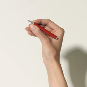 MontBlanc 萬寶龍傳承系列紅與黑「迷你」特別版珊瑚色原子筆 MB127858