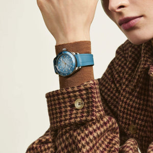 MontBlanc 萬寶龍 Iced Sea 系列日期顯示自動腕錶 0 Oxygen 零氧特別版 38mm MB134023