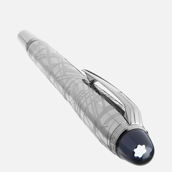 MontBlanc 萬寶龍星際行者 SpaceBlue 系列金屬細字筆 130220