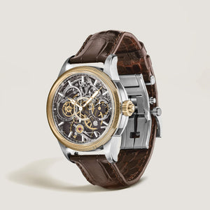 MONTBLANC 萬寶龍 Unveiled Minerva 1858系列單按把計時腕錶限量款100 43mm MB134281