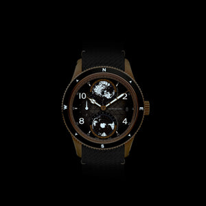 MontBlanc 萬寶龍 1858 Geosphere 世界時區 0 Oxygen 零氧 Monte Rosa 18k玫瑰金 43mm MB134018