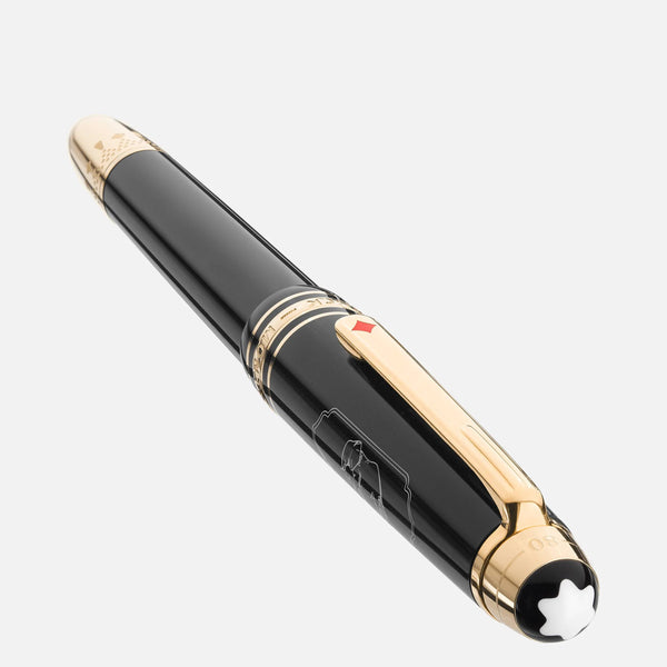 MontBlanc 萬寶龍大師傑作大班系列環遊世界80天 Classique 鋼筆 F 尖 128381