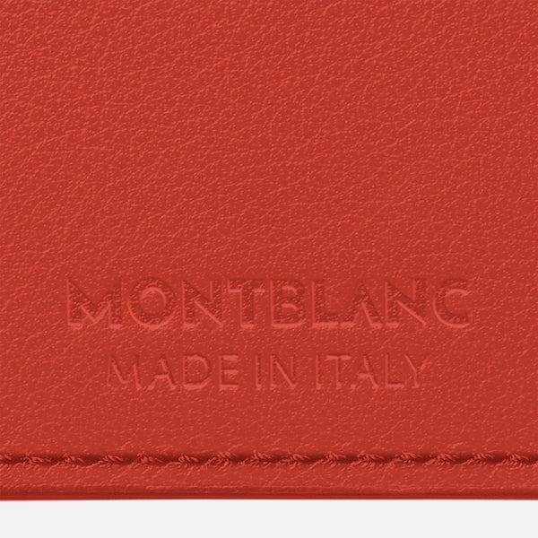 MONTBLANC 萬寶龍 Soft軟皮系列卡夾，6 卡式 名片夾 MB198035