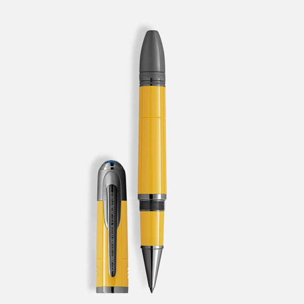 MontBlanc 萬寶龍著名人物系列恩佐法拉利 Giallo Modena 特別版鋼珠筆 MB130662