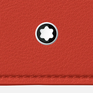 MONTBLANC 萬寶龍 Soft軟皮系列卡夾，6 卡式 名片夾 MB198035