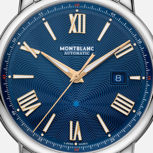 MontBlanc 萬寶龍 Star Legacy 明星傳承系列午夜藍限量版 43mm 130957