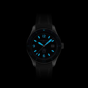 MontBlanc 萬寶龍 Iced Sea 系列300米日期顯示自動潛水腕錶 41mm 129372