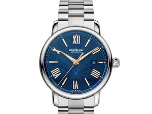 MontBlanc 萬寶龍 Star Legacy 明星傳承系列午夜藍限量版 43mm 130957 - 新萬國鐘錶