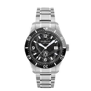 MontBlanc 萬寶龍 Iced Sea 系列300米日期顯示自動潛水腕錶 41mm 129371