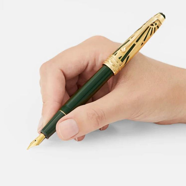 MontBlanc 萬寶龍大師傑作大班 THE ORIGIN 系列 DOUÉ Classique 鋼筆（F 尖）MB131349