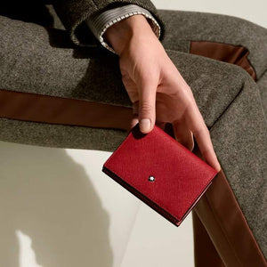 MONTBLANC 萬寶龍匠心系列袖珍長版皮夾 MB198986