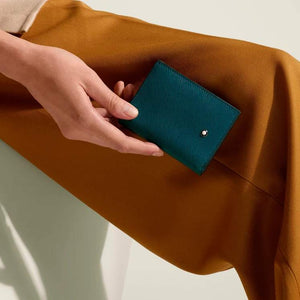 MONTBLANC 萬寶龍匠心系列迷你皮夾 4卡式 MB198871