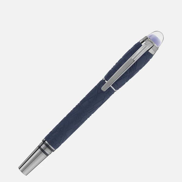 MontBlanc 萬寶龍星際行者 SPACEBLUE 系列樹脂鋼筆 F尖 130210