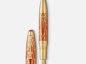 MontBlanc 萬寶龍大師傑作大班 THE ORIGIN 系列 Solitaire LeGrand 鋼筆（F 尖）MB131353 - 新萬國鐘錶