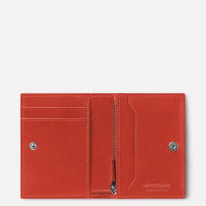 MONTBLANC 萬寶龍軟皮系列袖珍長版皮夾 MB198009